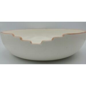 13" Serving Bowl Pottery Taos Southwest Treasure Craft Console Succulent Planter